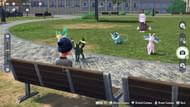 Bench in Pokemon Legends Z-A (Image via YouTube/@ PhillyBeatzU || The Pokemon Company)